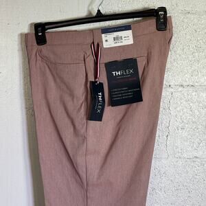 Tommy Hilfiger Men's Modern-Fit Twill Pants - Rose Twill 38X32
